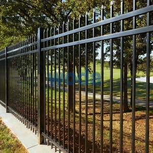 Valla DE SEGURIDAD galvanizada y con recubrimiento en polvo usada, paneles de hierro y puertas, madera tratada térmicamente para cercas agrícolas y deportivas a la venta - Product Image 3