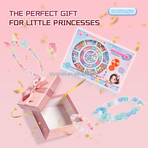 Kit de Fabricación de Pulseras de Cuentas Coloridas Hechas a Mano al por Mayor 2026, Cuentas Redondas para Hacer Collares, Cuentas para Niñas para Hacer Pulseras y Joyería - Product Image 4