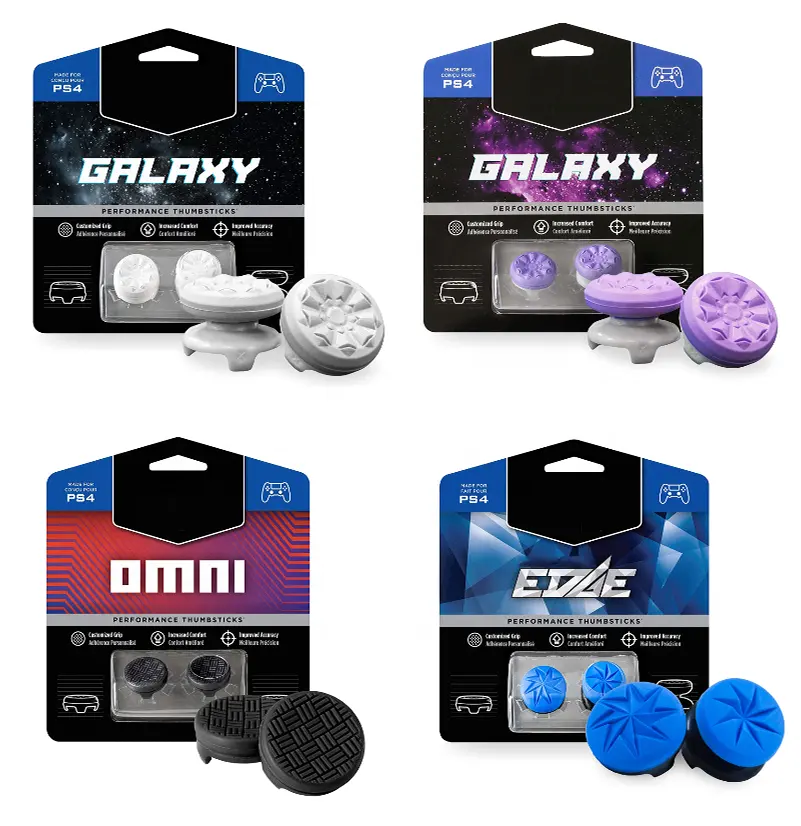 Thumbstick Grips with Direction Button Stick Cover Silicone Rubber Cover Set Thumbsticks Ps4