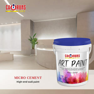 Grosir semen mikro akrilik cat Stucco cair dekorasi dinding Interior tekstur bumi berbingkai semen mikro untuk dinding Interior - Product Image 2