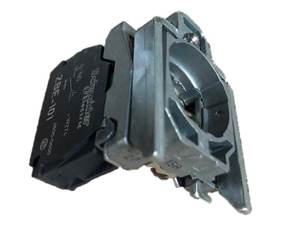 100% Original XB4BA51 <b>Push</b> <b>Button</b> <b>Switch</b> France Made 22mm Harmony Metal 10A Max. Current IP65 Level 1NO1NC 19mm - Product Image 3