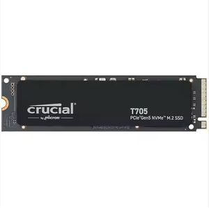 T705สำคัญ M.<span class=keywords><strong>2</strong></span> Pro SSD 1TB/2TB/4TB PCIe ไดรฟ์โซลิดสเตตภายในแบบ Gen5 14,500เมกะไบต์/วินาทีใหม่ที่ผ่านการตกแต่งใหม่ CT4000T705SSD3 SSD - Product Image 1