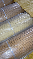 Rotin synthétique PE de 8 mm, matériau en polyrotin, rotin en plastique PE pour meubles d'extérieur et tressage de chaises, bricolage