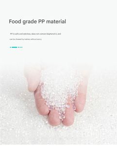 Cucharas de Silicona para Bebé Libres de BPA, Tapa Antipolvo, Biberón para Alimentos Complementarios con Bolsa, Piezas y Accesorios - Product Image 6