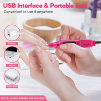 Machine à ongles électrique portable 30000 tr/min personnalisée pour le retrait de vernis gel acrylique – Outils professionnels de manucure et pédicure