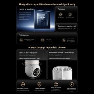 Caméra intelligente <span class=keywords><strong>Xiaomi</strong></span> Mijia 4 9X avec zoom hybride 3X zoom optique 8MP <span class=keywords><strong>4K</strong></span> Ultra HD reconnaissance faciale IA WiFi 6 - Product Image 3