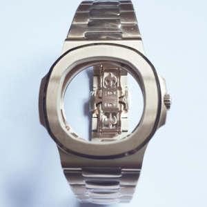 Remplacement Nautilus <span class=keywords><strong>Watch</strong></span> 5712 mouvements pièces de montre boîtier en or rose montres bracelet pour hommes montre-bracelet - Product Image 1