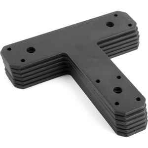 Plaque de réparation en forme de T robuste Supports de plaques de réparation plates en acier au carbone - Product Image 6