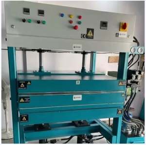 Máquina Prensa Industrial Automática de Alta Productividad para Láminas de Plástico Reciclado PP/PE y PVC 1m X 1m - Product Image 2