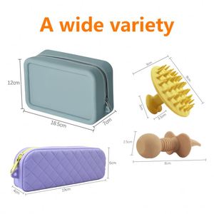 Custom Silicone Baby Teether <b>Pouch</b> OEM ODM Unisex Waterproof Storage Coin Purse - Product Image 5