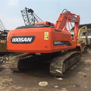 Excavadora usada barata China Doosan Excavadora sobre orugas usada Doosan DH220LC en gran rendimiento para la venta - Product Image 3