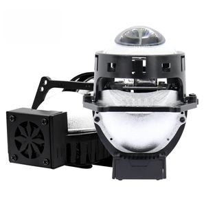 Kit de phares de rechange universel 130W 12V 12000 Lumens, double lentille laser blanche 3 pouces Bi-LED Plus Laser - Product Image 1