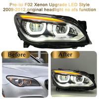Feux de voiture pour BMW Série 7 F01 F02, phares 09-15, lampes LED de voiture, feux de jour DRL, clignotants, pièces automobiles