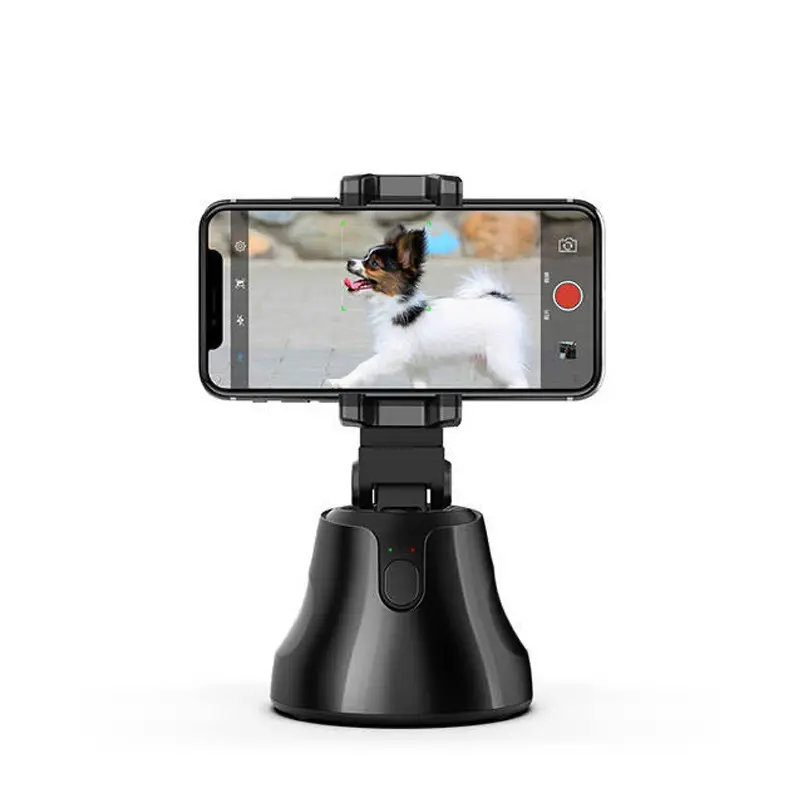 Newest portable 360 Rotation auto face tracking object tracking vlog camera auto tracking smart shooting phone holder