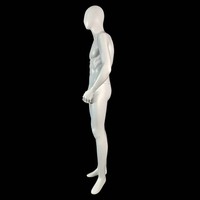 Mannequin masculin réaliste grandeur nature avec membres détachables, torse en fibre de verre durable pour présentation de costumes, vestes, chemises, pantalons MEIZI