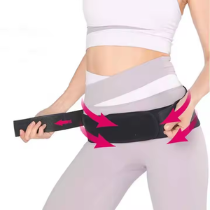 HWH-0008 # Atmungsaktive Hüftlift-Iliosakral-Becken gurte Postpartale Becken korrektur gürtel Holz stütz gürtel Taillen trainer - Product Image 1