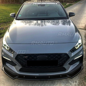 Front Bumper <b>Lip</b> Spoiler Diffuser <b>Splitters</b> Body Kit Aprons Cover Guard Trim for Hyundai I30N MK3 MK3.5 2017+ - Product Image 5