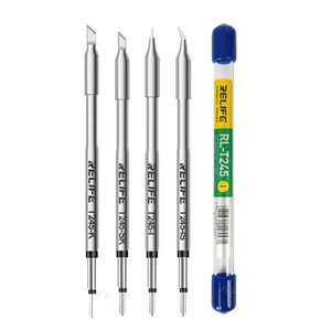 Punta per Saldatore Relife RL-T245 Senza Piombo, Nucleo Riscaldante Universale Compatibile con JBC C245 per Stazione di Saldatura Aixun - Product Image 1