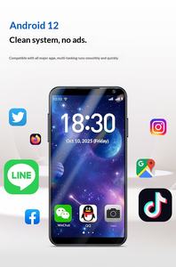 <span class=keywords><strong>Mini</strong></span> Smartphone per Studenti Senza Fotocamera, Dedicato per Riservatezza, Rete Completa 4G LTE, MTK Dual SIM Quad-core - Product Image 4