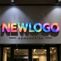 Letrero LED 3D Personalizado con Iluminación RGB |   Letrero Publicitario y Decorativo para Negocios con Cambio de Color |   Control Remoto IP65 Resistente al Agua