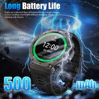 Montre connectée LIGE BWDM58 avec GPS par satellite, localisation hors ligne, boussole, longue durée de vie de la batterie, réponse aux appels, compatible Android et iOS pour hommes