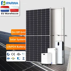 Iparwa Hot Verkoop Balkon Zonnepanelen 600W 500W 400W Batterij Leverancier Voor Pv-Systeem In Voorraad Zonne-Energie Off Grid