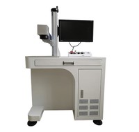 Máy Đánh Dấu Laser Sợi Để Bàn Mới Cho Máy Chiếu Logo Ống Kính Gobo Cũng Khắc Cho Kính Nhựa