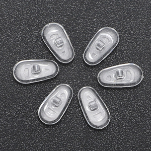G14 Silicone <strong>Nose</strong> <strong>Pads</strong> for <strong>Glasses</strong> Left Right Accessories with <strong>Plastic</strong> Metal Cigarette Holder with Silicone Pipe <strong>Glasses</strong> <strong>Frame</strong> - Product Image 3