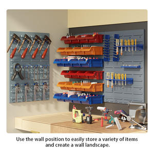 صندوق بلاستيكي متعدد الألوان معلق للمستودعات والمصنع لأنظمة الشحن والتخزين - Product Image 2