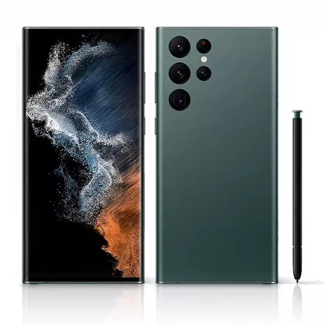 Unlocked Used Original 5000mAh 6.8'' Amsung S22 Ultra Reliable Work Phone 5g Android Second-hand Smartphone