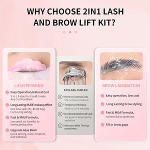 Kit de rehaussement des cils Fast Lash Lifting Perm, ensemble de permanente pour cils, pour <span class=keywords><strong>la</strong></span> vente en gros personnalisée - Product Image 4