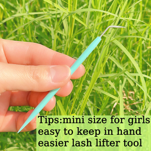 Herramienta de elevación de pestañas de precisión avanzada, con línea separadora, pegamento clásico, bálsamo <span class=keywords><strong>Mate</strong></span>, tamaño Mini para mano de niña - Product Image 4