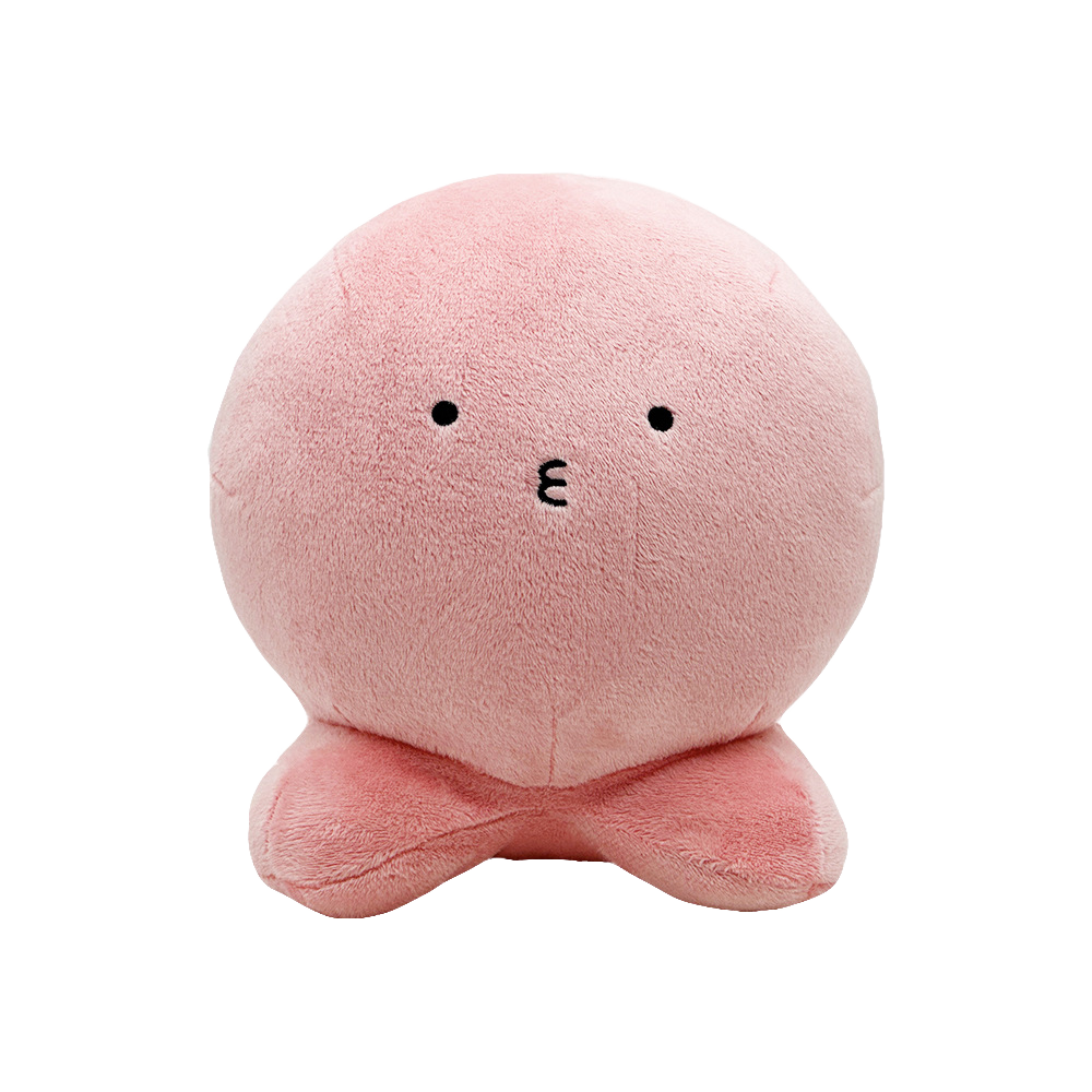 ぬいぐるみ　ピンク　タコ スプラトゥーン タコ ぬいぐるみ ピンク 50cm - メルカリ