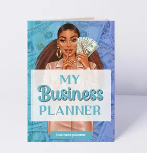 Organizer Diary Wöchentliche monatliche To-Do-Listen-und Notiz seiten Tracker Journals Notebook Business Finances Planner für Black girl