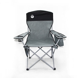 Chaise de camping et de pique-nique pliable, légère, confortable et rembourrée, de grande taille - Product Image 1