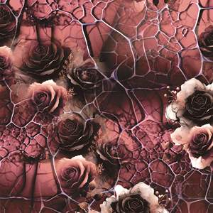 <b>Polyester</b> Koshibo Chiffon New Garment Purple 3D Flower Pattern Design Styles Digital Print Crepe <b>Fabric</b> for Wedding Lady Dress - Product Image 3