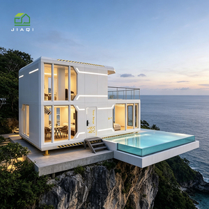 <span class=keywords><strong>Maison</strong></span> modulaire entièrement en aluminium résistante à la pluie, résistante aux ouragans, de qualité marine, antirouille, 100% étanche, préfabriquée - Product Image 1