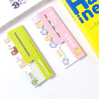 Coffret cadeau personnalisé onglets d'indexation Diy, Notes autocollantes créatives réutilisables Kawaii Animal