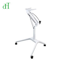 Colonne de levage pneumatique robuste pour bureau, quincaillerie de mobilier OEM, pied de table réglable à ressort à gaz