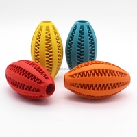 Juguete de Pelota para Perro, Personalizado, Libre de BPA, de Caucho Natural, Indestructible, Duradero, Interactivo, Divertido, Tallas S/M/L, SORADD