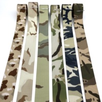 Sangle imprimée Double face pour Camouflage vert de l'armée, sangle en Imitation Nylon, bracelet de 38mm, 1.5 pouces
