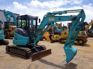 Shijiejiahong a utilisé la mini excavatrice Kobelco Sk35sr Japon original 3 tonnes utilisé l'excavatrice sur chenilles Kobelco 35 55 75 vente chaude - Product Image 3