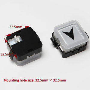 Bouton carré extérieur d'ascenseur BS34C avec lumière blanche et bleue pour Xizi <span class=keywords><strong>Otis</strong></span> - Product Image 2