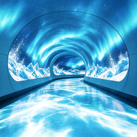 Écran LED Tunnel Immersif Personnalisé pour Affichage Commercial Intérieur/Extérieur