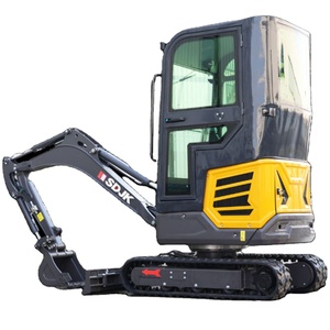 Mini Excavadora de 1 Tonelada, 2 Toneladas, 1.5 Toneladas, Marca China, Excavadora Pequeña de Alta Calidad, Multifuncional, con Certificación CE - Product Image 1