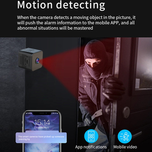 X1 Mini cámara inalámbrica WiFi Cámara remota HD con batería incorporada Smart LifeUpgraded 1080p Video Night Home Security Cam - Product Image 6
