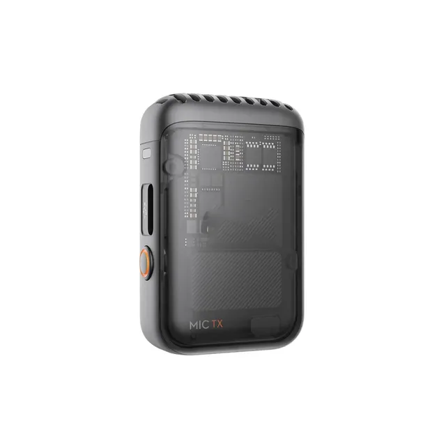 Original for DJ Mic 2 1 TX+1 RX Portable Wireless Microphone Intelligent Noise Cancelling 32bit Float Internal Recording Plastic
