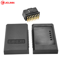OBD 2 OBD2 Gehäuse gehäuse und Stecker mit rechtwinkligen Stiften