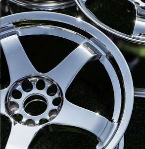 Rines Forjados de Aleación de 5 Brazos Estilo <span class=keywords><strong>GT</strong></span> Triple Cromado de 19, 20 y 21 Pulgadas con Borde Profundo 5x114.3 5x120 Compatibles con <span class=keywords><strong>Nissan</strong></span> 370Z Skyline R32 Infiniti - Product Image 3
