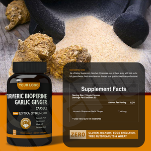 Fabricant Fourniture d'extrait d'ail de <span class=keywords><strong>gingembre</strong></span> frais <span class=keywords><strong>complément</strong></span> <span class=keywords><strong>alimentaire</strong></span> 98% Capsules de <span class=keywords><strong>gingembre</strong></span> à l'ail - Product Image 4